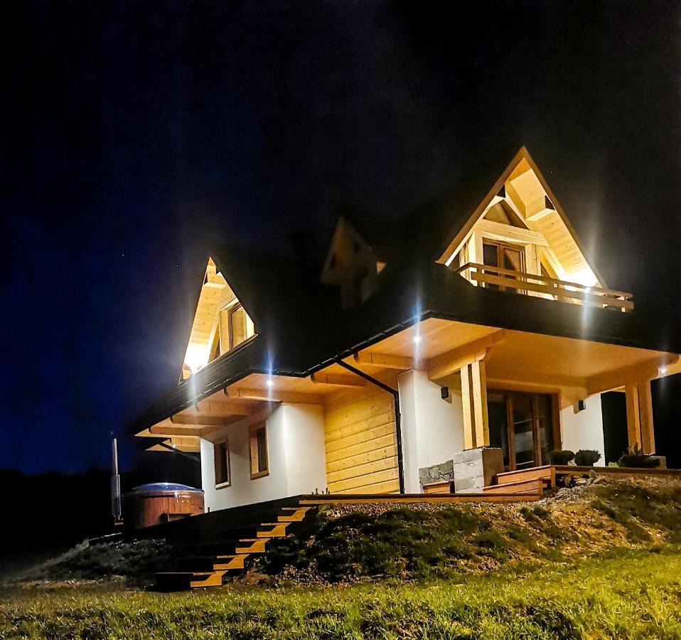 Em Gorce Resort Domki Z Sauna I Jacuzzi Waksmund Exterior foto
