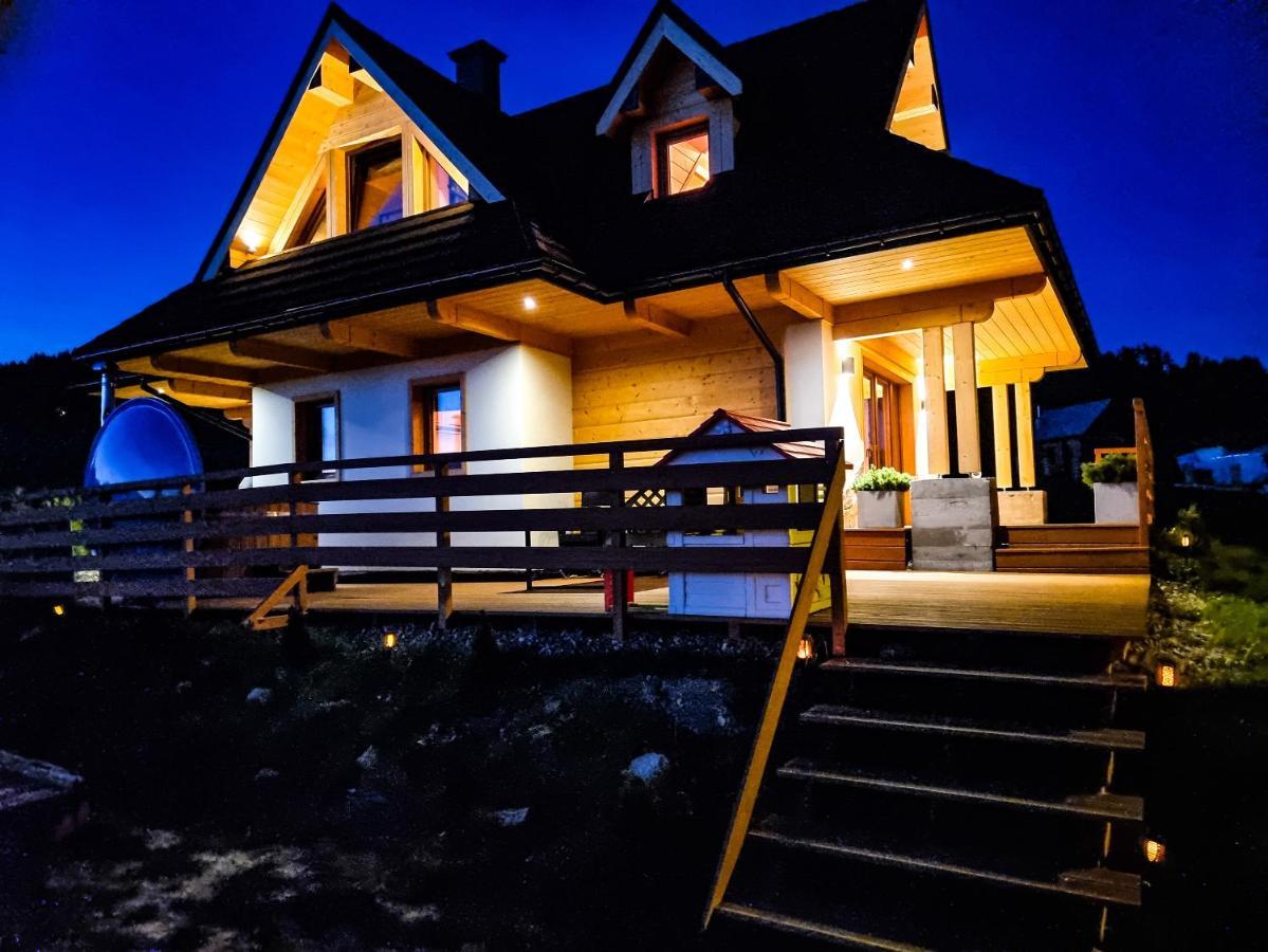 Em Gorce Resort Domki Z Sauna I Jacuzzi Waksmund Exterior foto