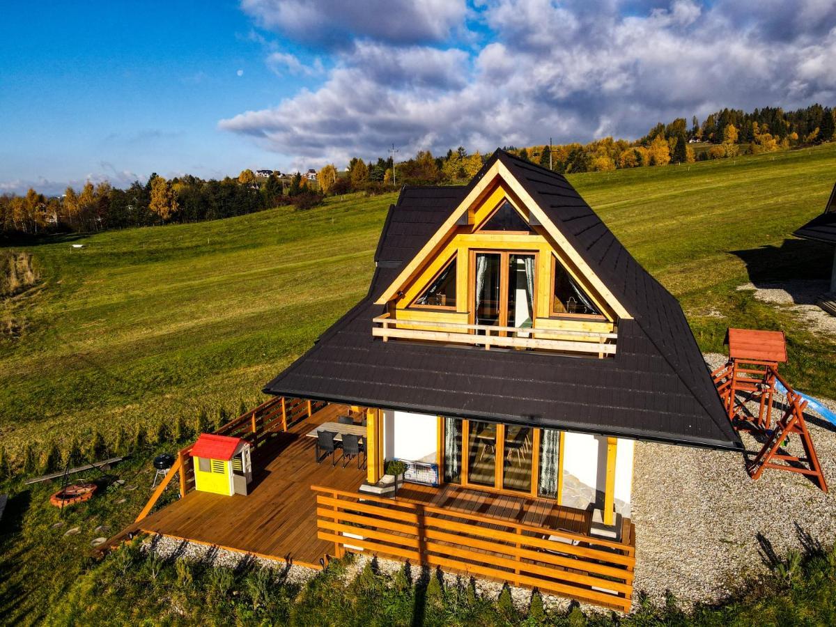 Em Gorce Resort Domki Z Sauna I Jacuzzi Waksmund Exterior foto