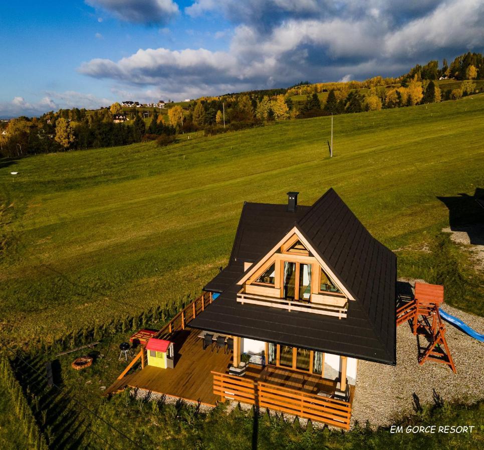 Em Gorce Resort Domki Z Sauna I Jacuzzi Waksmund Exterior foto
