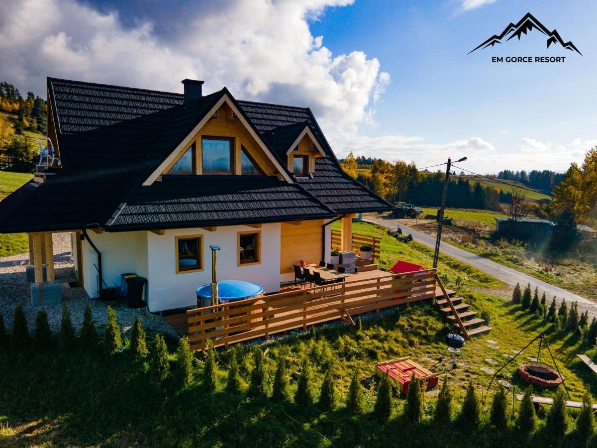 Em Gorce Resort Domki Z Sauna I Jacuzzi Waksmund Exterior foto
